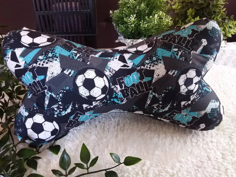 Kinderknochenkissen Fußball