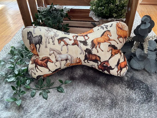 Kinderknochenkissen Pferde