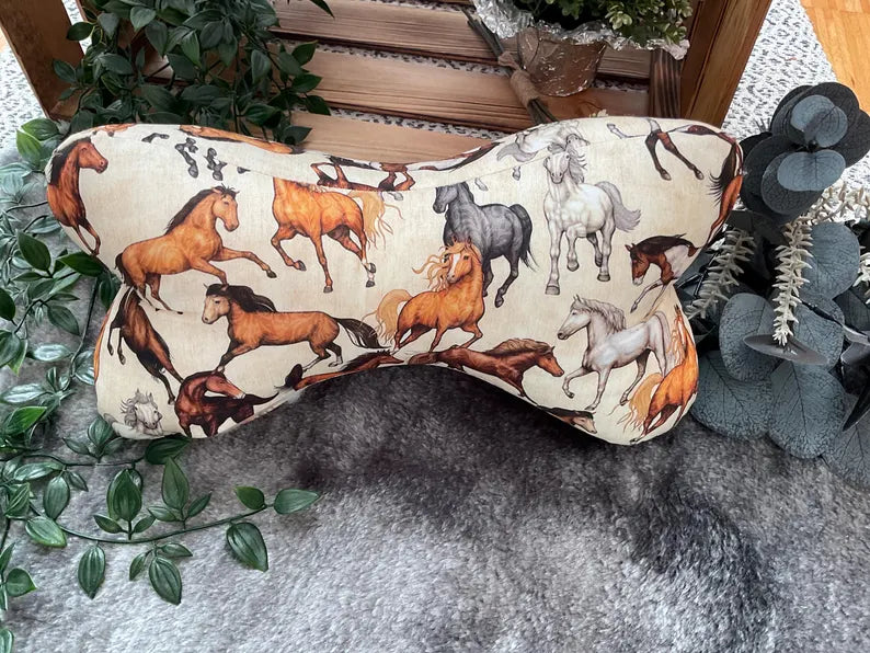 Kinderknochenkissen Pferde