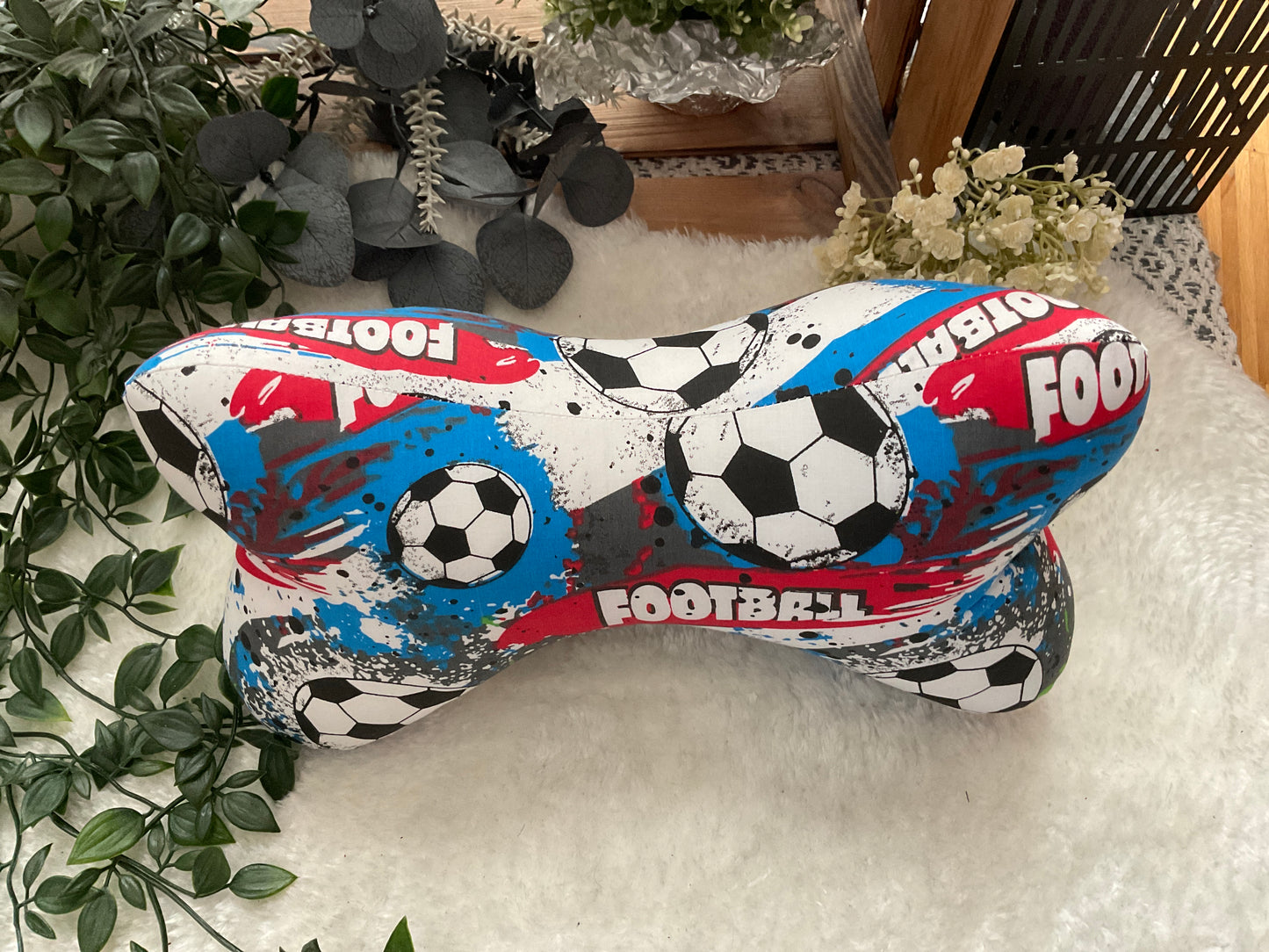 Kinderknochenkissen Fußball