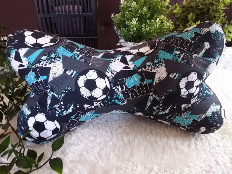 Kinderknochenkissen Fußball