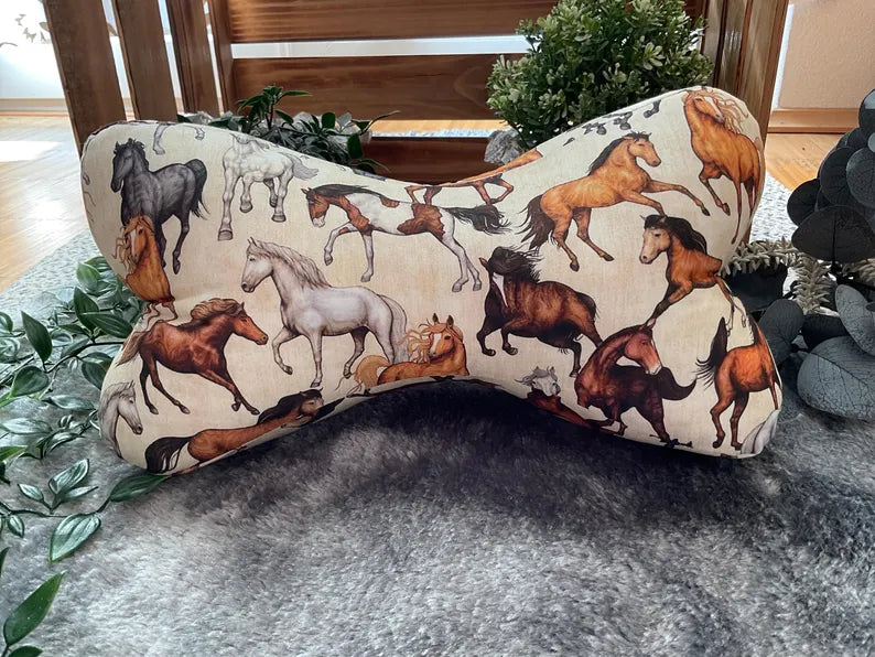 Kinderknochenkissen Pferde